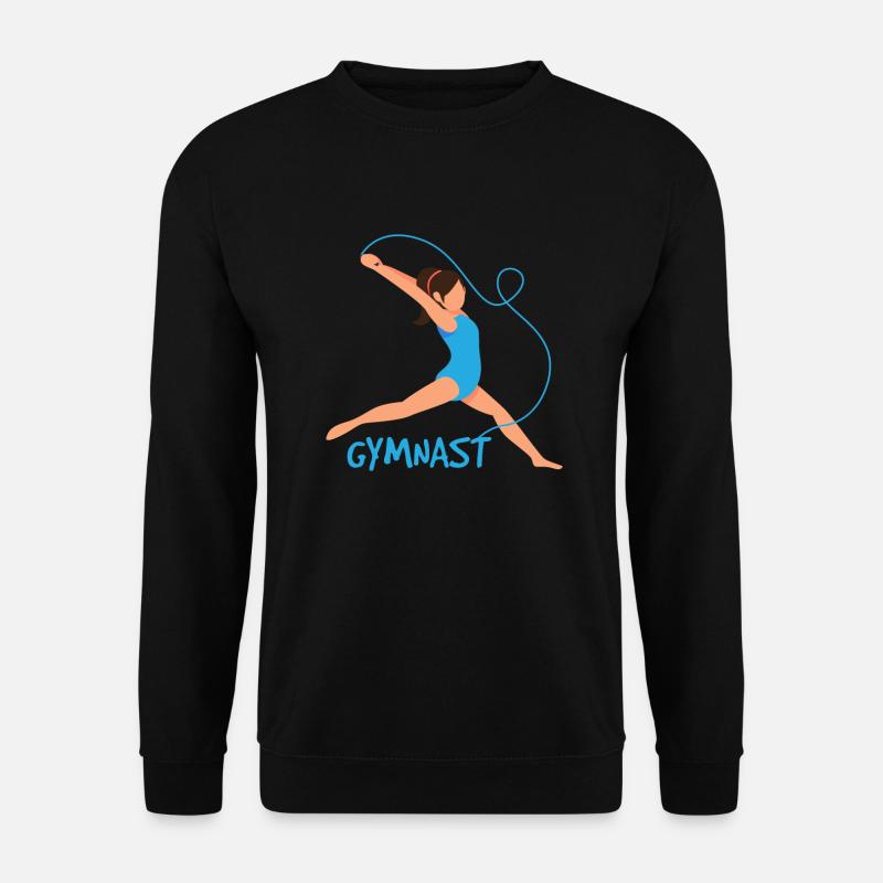 Gymnastics rhythmic gymnastics - Unisex Sweatshirt - black