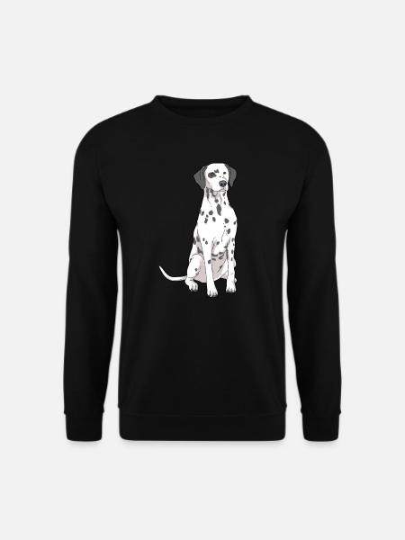 Chien dalmatien - Sweat-shirt Unisexe - noir