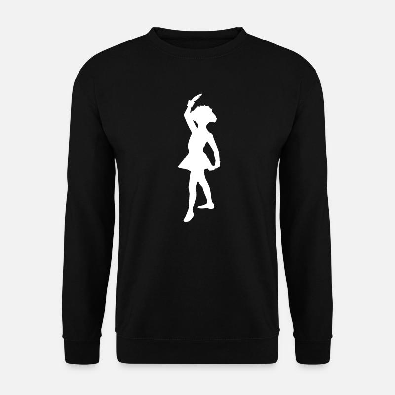 Karneval Garde Tanzen Funkenmariechen - Unisex Pullover - Schwarz