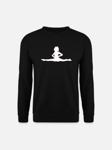 Karneval Garde Tanzen Fasching Fasenacht Spagat - Unisex Pullover - Schwarz