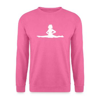 Carnival guard dance Mardi Gras night balancing act - Unisex Sweatshirt - pink - Front