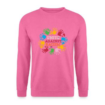 Anti-racisme - Sweat-shirt Unisexe - rose - Devant