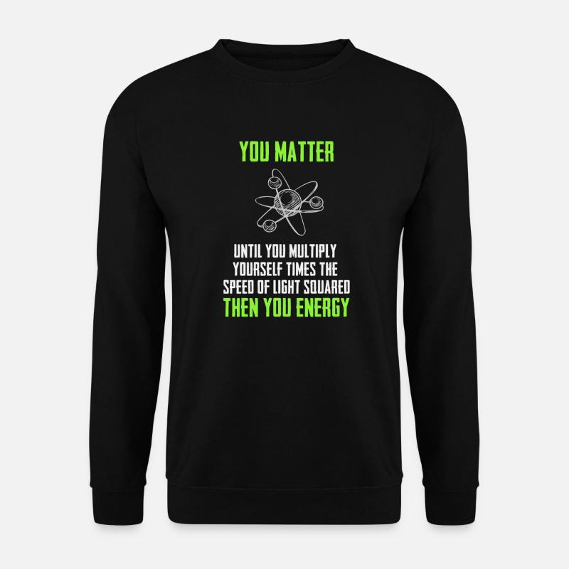 Funny Physics - Unisex Sweatshirt - black