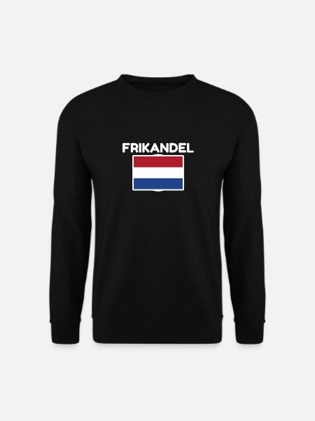 FRIKANDEL niederland holland orang - Unisex Pullover - Schwarz