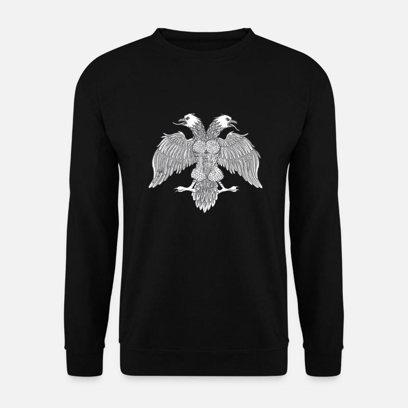 Starker Albanischer Adler - Unisex Pullover - Schwarz