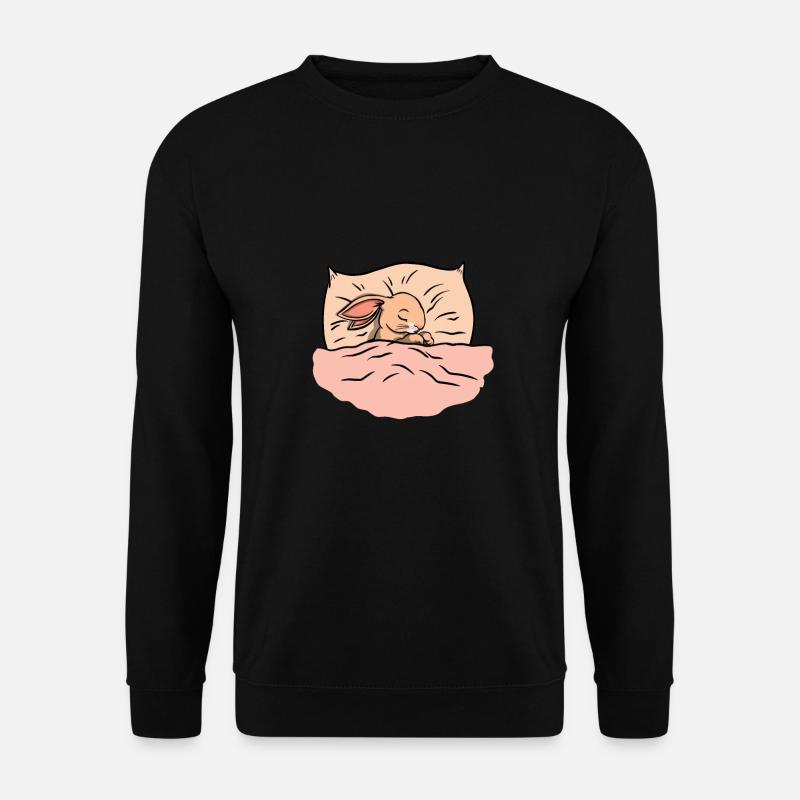 Cute Sleeping Cartoon - Unisex Sweatshirt - black
