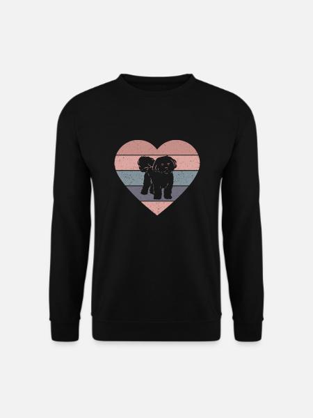 Ich liebe meine Bolonka - Unisex Pullover - Schwarz