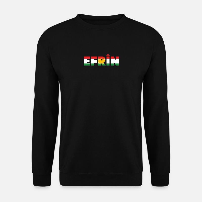 Kurde Kurdistan Biji Kurdistan - Unisex Pullover - Schwarz