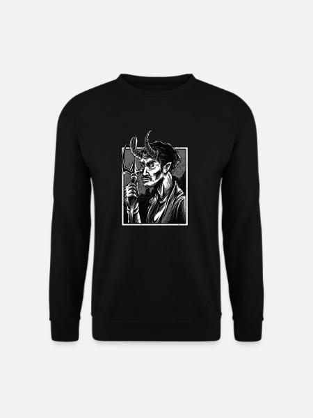 Occult Gothic Grunge Satan 666 Dark Art - Unisex Sweatshirt - black