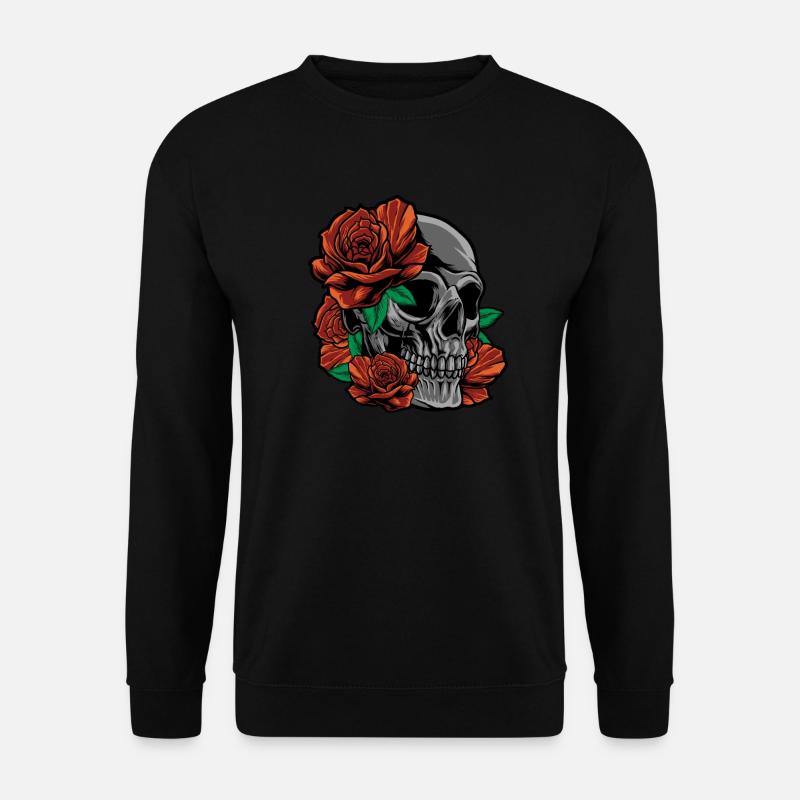 Rose Rosen Rosengewächs Garten Gärtner - Unisex Pullover - Schwarz