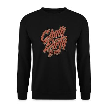 Climbing Mountaineering Climbers - Unisex Sweatshirt - black - Front - Alina (178cm) & Michal (187cm)