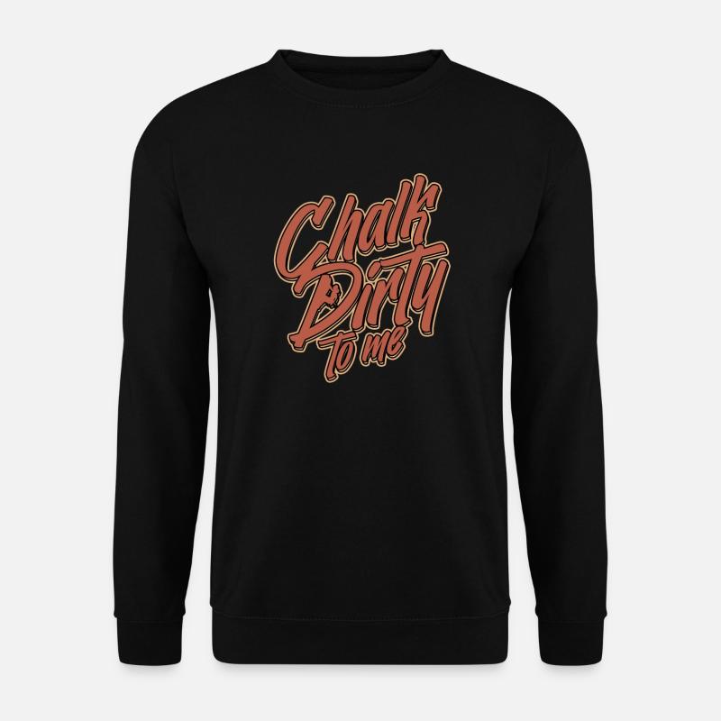 Klettern Bergsport Kletterer - Unisex Pullover - Schwarz