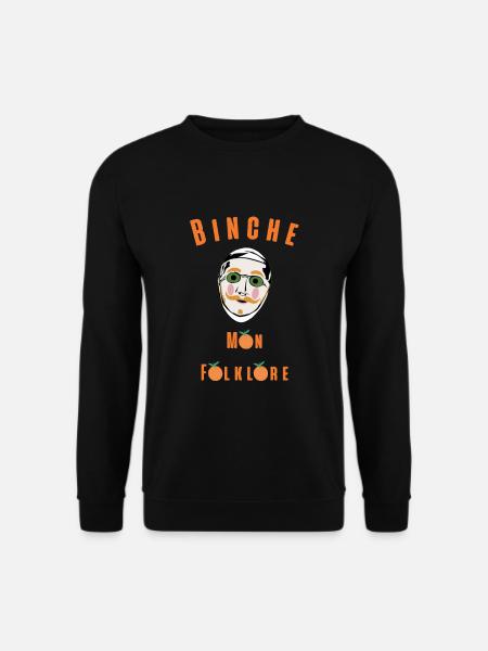 Binche Mon Folklore - Sweat-shirt Unisexe - noir