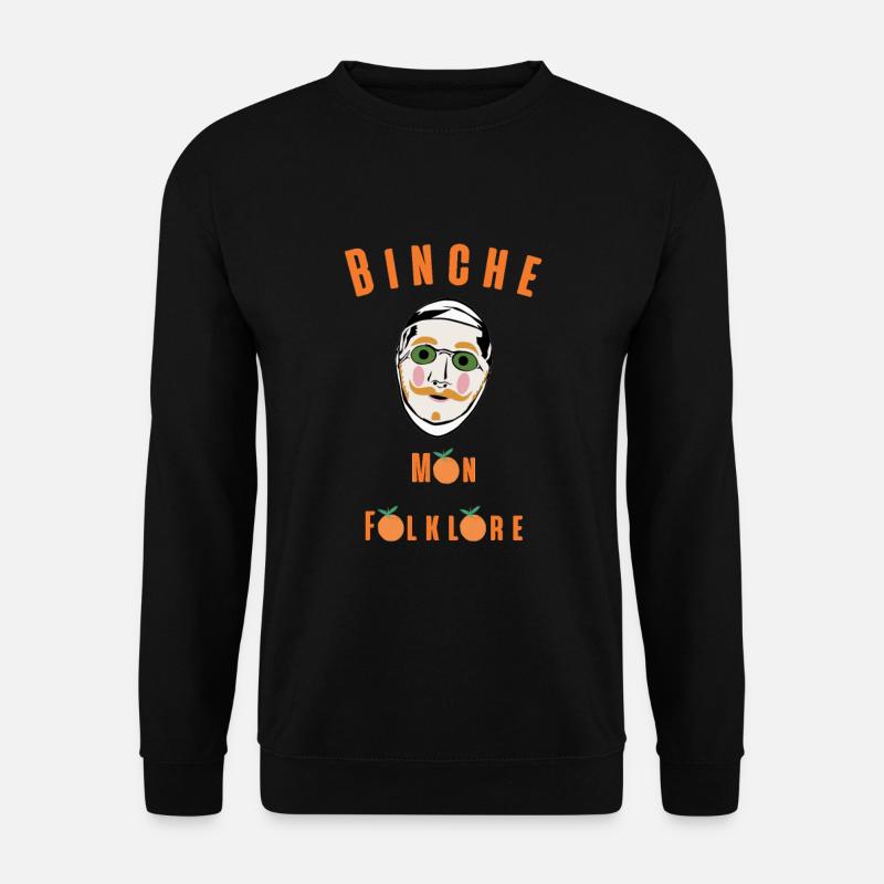 Binche Mon Folklore - Sweat-shirt Unisexe - noir