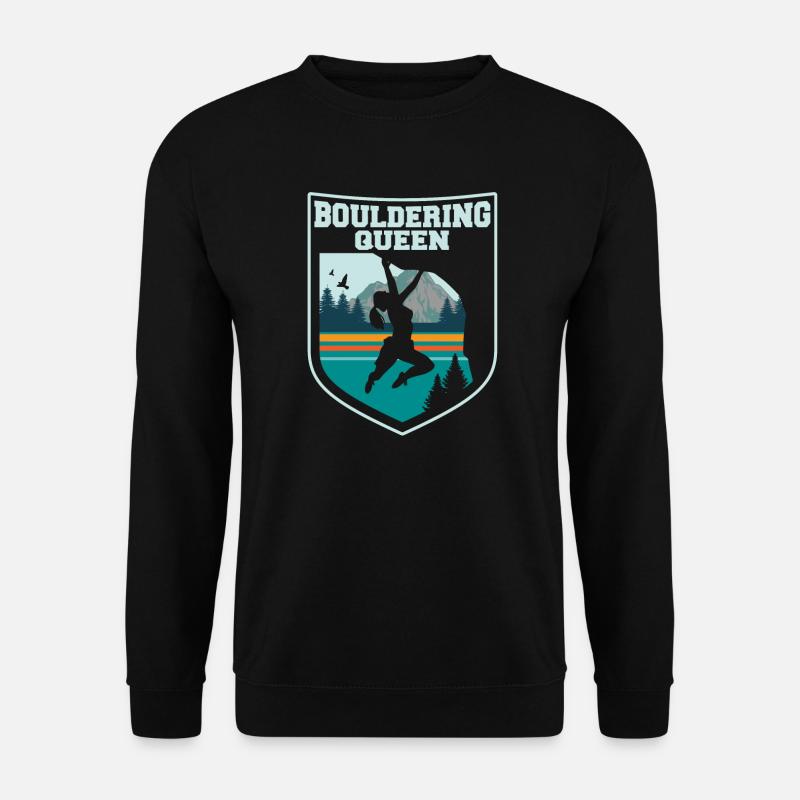 Bouldering - Unisex Sweatshirt - black