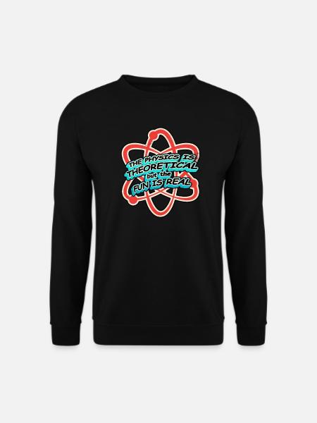 Physics Physicist - Unisex Sweatshirt - black
