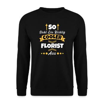 So Sieht Ein Richtig Cooler Arzt aus Medizin Dok - Unisex Pullover - Schwarz - Vorne - Alina (178cm) & Michal (187cm)