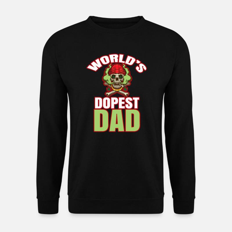 World's Dopest Dad - Unisex Sweatshirt - black