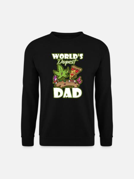 World's Dopest Dad - Unisex Pullover - Schwarz