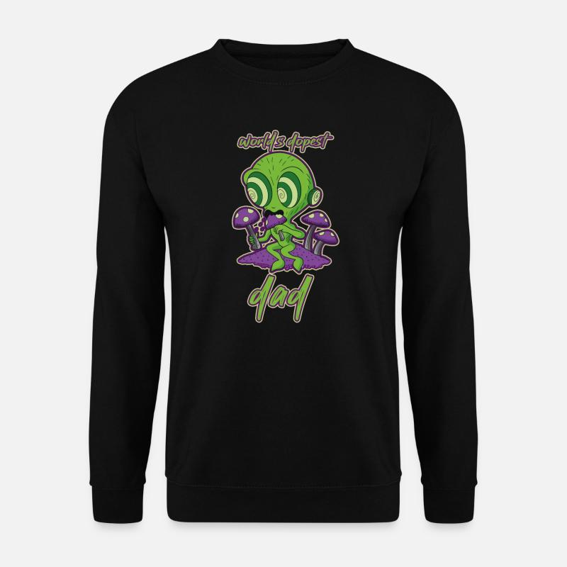 World's Dopest Dad - Unisex Sweatshirt - black