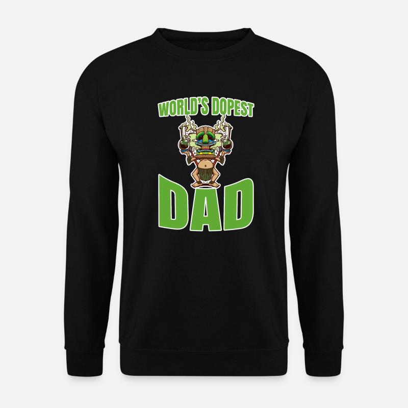 World's Dopest Dad - Unisex Sweatshirt - black