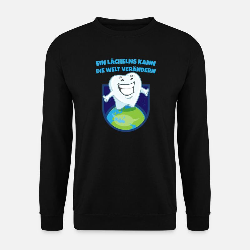lustige sprüche zahnarzt zahnmedizin geschenkidee - Unisex Sweatshirt - black