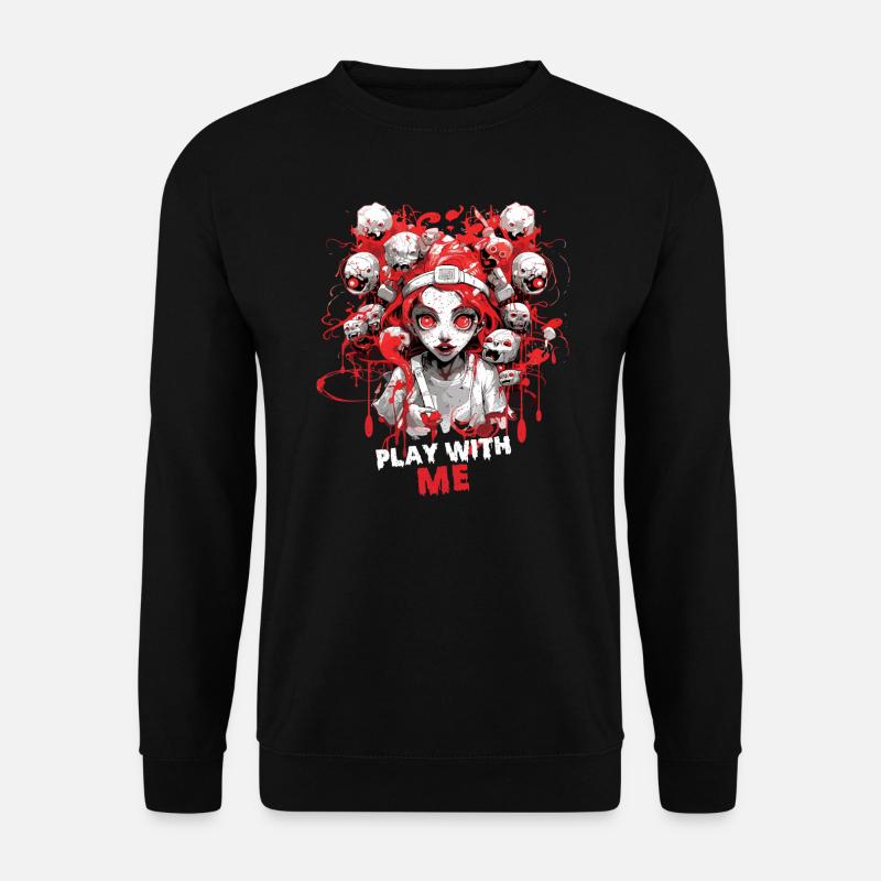 Costume d’infirmière d’Halloween avec soin - Sweat-shirt Unisexe - noir