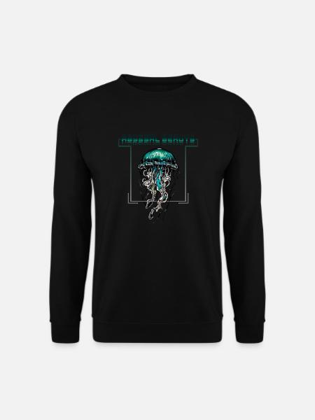 Abyssal Beauty Jellyfish - Unisex Sweatshirt - black