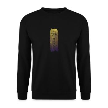 Sovereignty: T-Rex King - Unisex Sweatshirt - black - Front - Alina (178cm) & Michal (187cm)