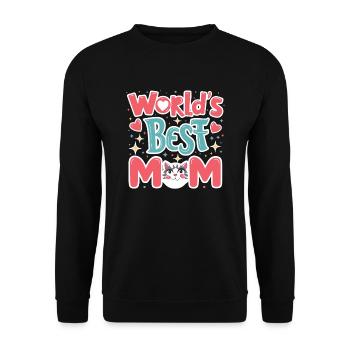 Best Mom Forever - Cadeau de fête des mères - Sweat-shirt Unisexe - noir - Devant - Alina (178cm) & Michal (187cm)