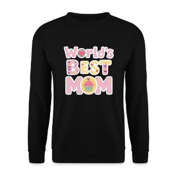 Best Mom Forever - Cadeau de fête des mères - Sweat-shirt Unisexe - noir - Devant - Alina (178cm) & Michal (187cm)
