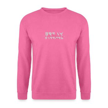 Barrieren durchbrechen: Bahnen Sie sich Ihren Weg - Unisex Pullover - Pink - Vorne
