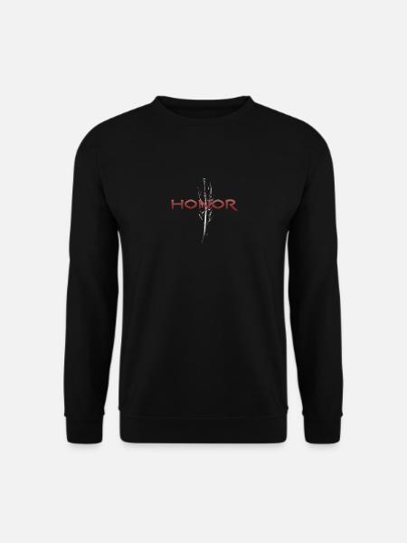 Katana-Schwert der Ehre - Unisex Pullover - Schwarz