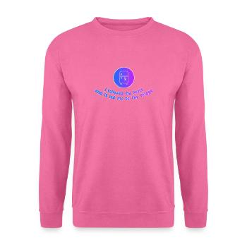 Follow Your Heart (To The Fridge) - Unisex Sweatshirt - pink - Front