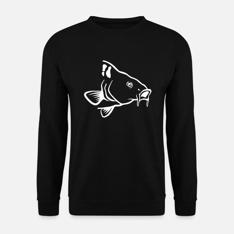 Karpfen - Unisex Pullover - Schwarz