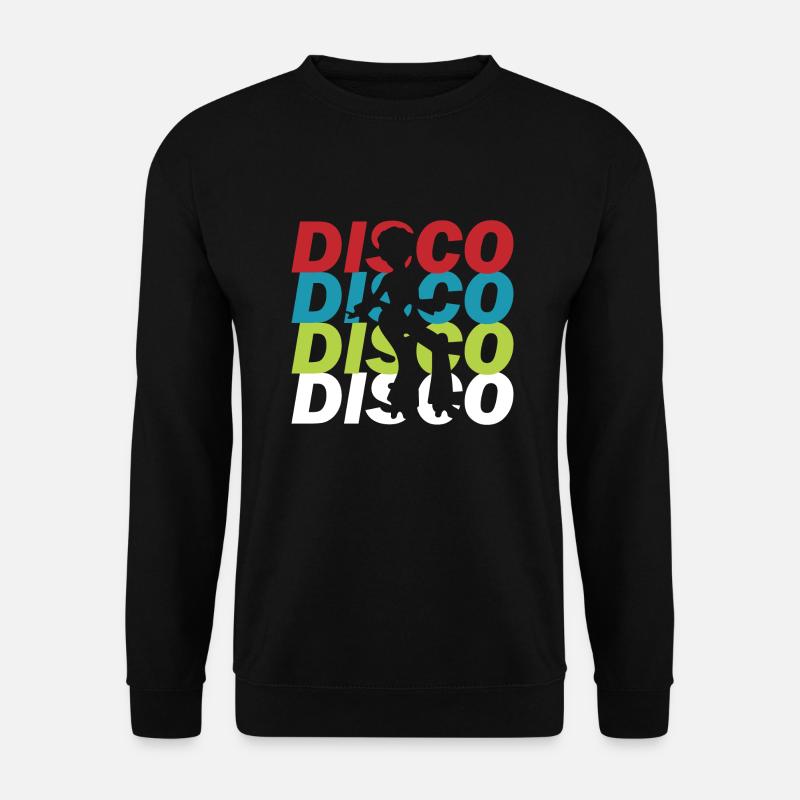 Disco Discothek - Unisex Pullover - Schwarz