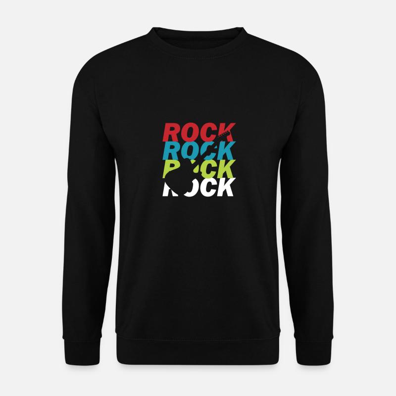 Rock and Roll - Unisex Pullover - Schwarz
