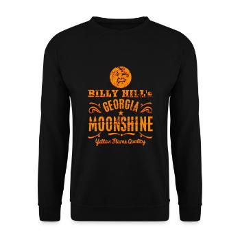Georgia Moonshine Whisky - Sweat-shirt Unisexe - noir - Devant - Alina (178cm) & Michal (187cm)