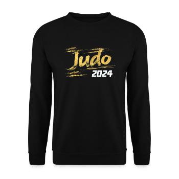 Judo 2024 - Unisex Sweatshirt - black - Front - Alina (178cm) & Michal (187cm)