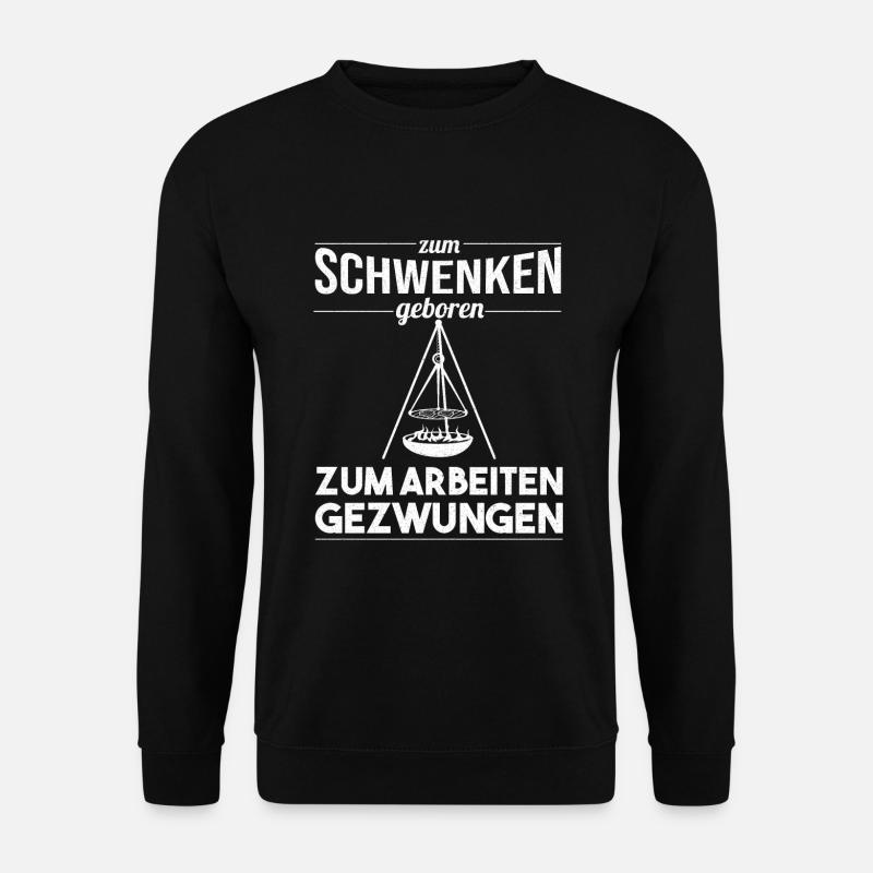 Saarland Schwenken Spruch Saarbrücken Saarländer - Unisex Pullover - Schwarz