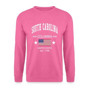 South Carolina - Unisex Pullover - Pink - Vorne