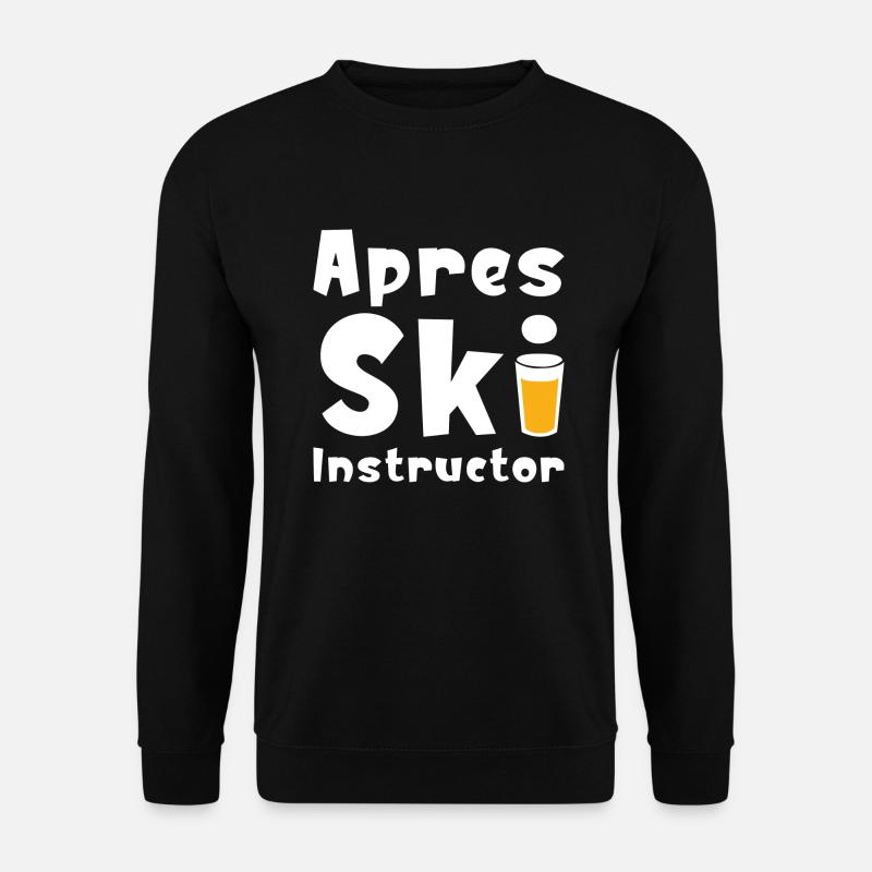 Apres Ski Instructor - Unisex Sweatshirt - black