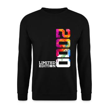 26TH ANNIVERSARY LIMITED EDITION 2000 - Unisex Sweatshirt - black - Front - Alina (178cm) & Michal (187cm)