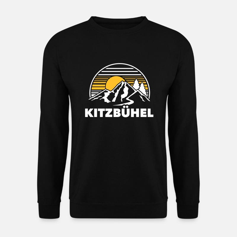 Kitzbühel - Sweat-shirt Unisexe - noir