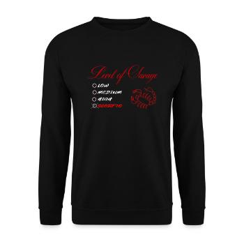 Sternzeichen Skorpion - Unisex Pullover - Schwarz - Vorne - Alina (178cm) & Michal (187cm)