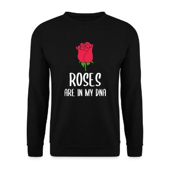 Rosen Florist Floristik Gärtner Garten Geschenk - Sweat-shirt Unisexe - noir - Devant - Alina (178cm) & Michal (187cm)