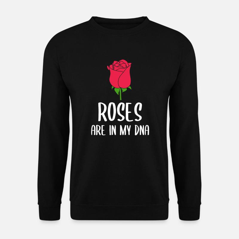 Rosen Florist Floristik Gärtner Garten Geschenk - Unisex Pullover - Schwarz