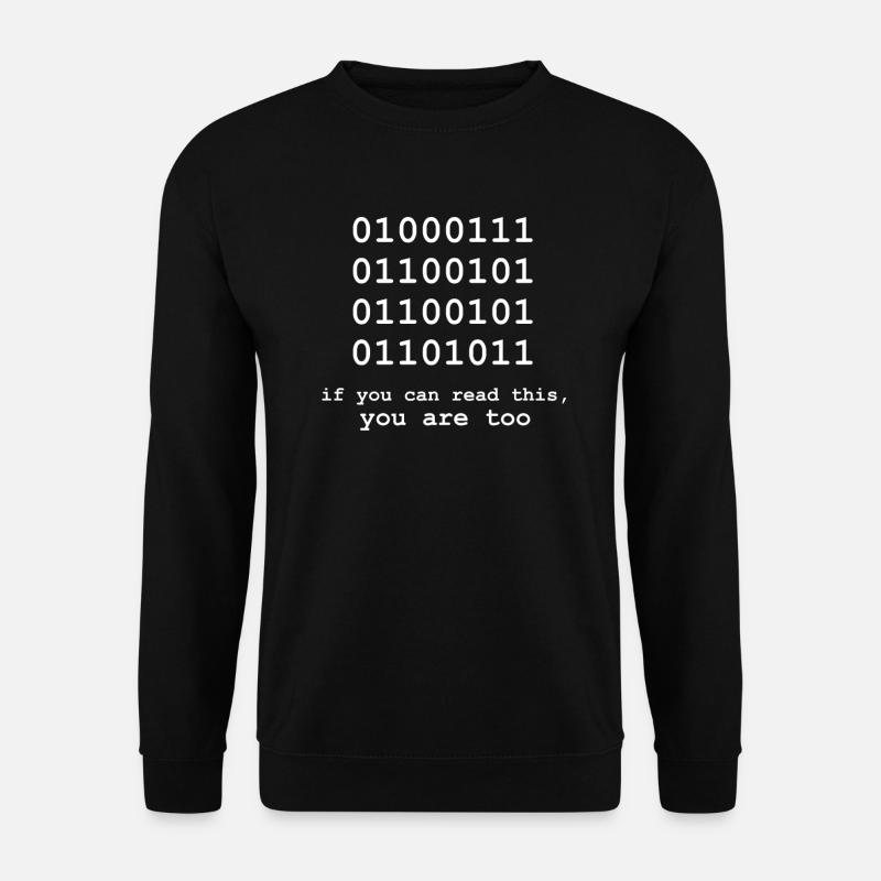Programmierer Coder Html Code Computer Geschenk - Unisex Pullover - Schwarz