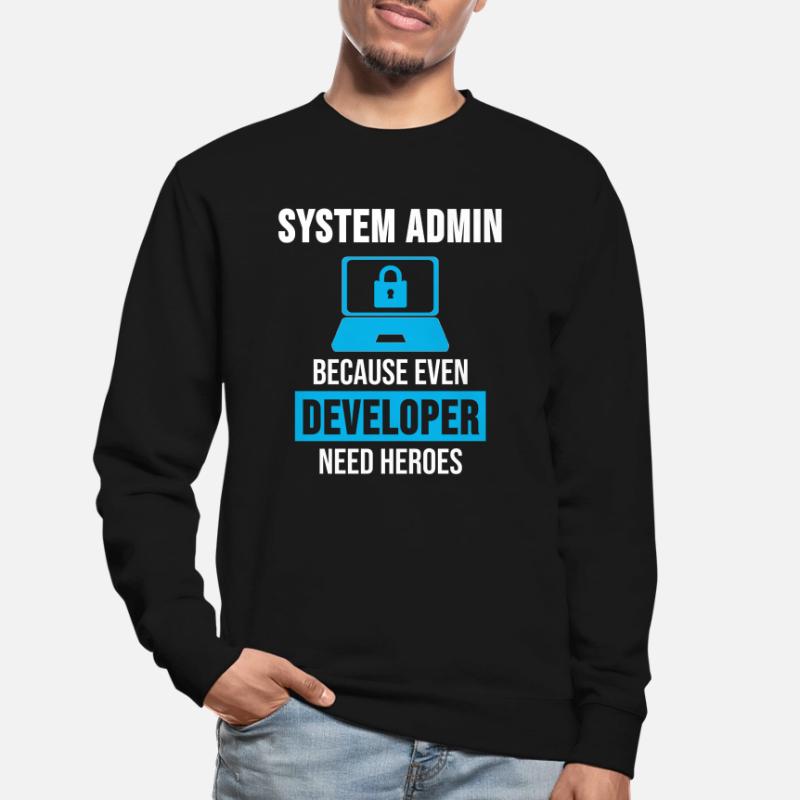 System Admin Administrator Programmieren Geschenk Unisex Pullover