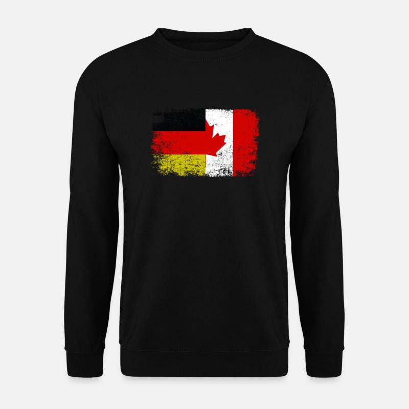 Canada Canada Flag Germany Cool Gift - Unisex Sweatshirt - black